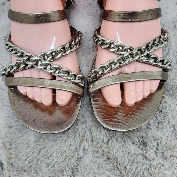 Camilla Skovgaard metal chain wrap around sandals - Picture 6 of 15